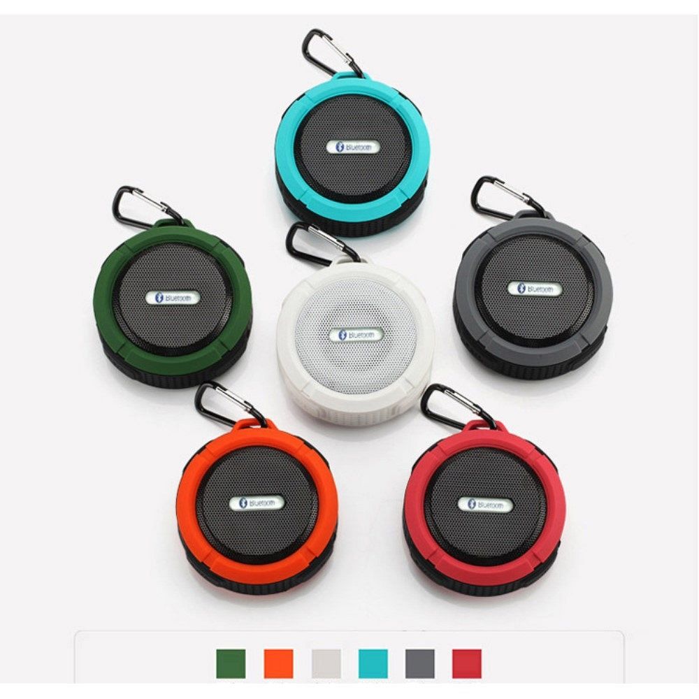 Vodoodporen bluetooth zvočnik C6 - ZELEN 