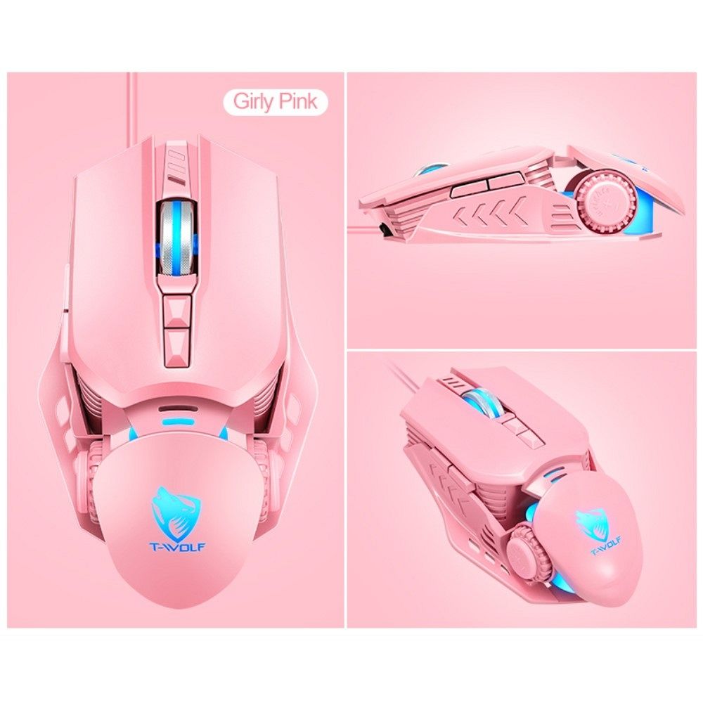 Gaming miška T-WOLF G530 (silver)