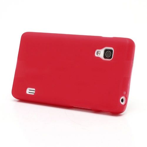 Ovitek TPU (rdeč) za LG Optimus L5 II