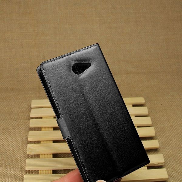 Preklopni ovitek (črn) za Sony Xperia M2