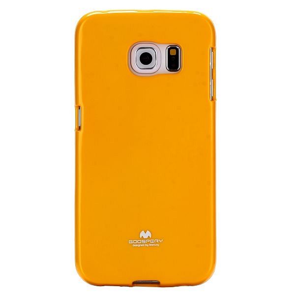 Ovitek TPU Goospery (oranžen) za Samsung Galaxy S6 Edge