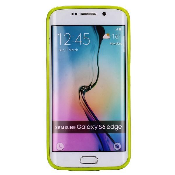 Ovitek TPU Goospery (zelen) za Samsung Galaxy S6 Edge