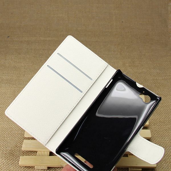 Preklopni ovitek (bel) za Sony Xperia M