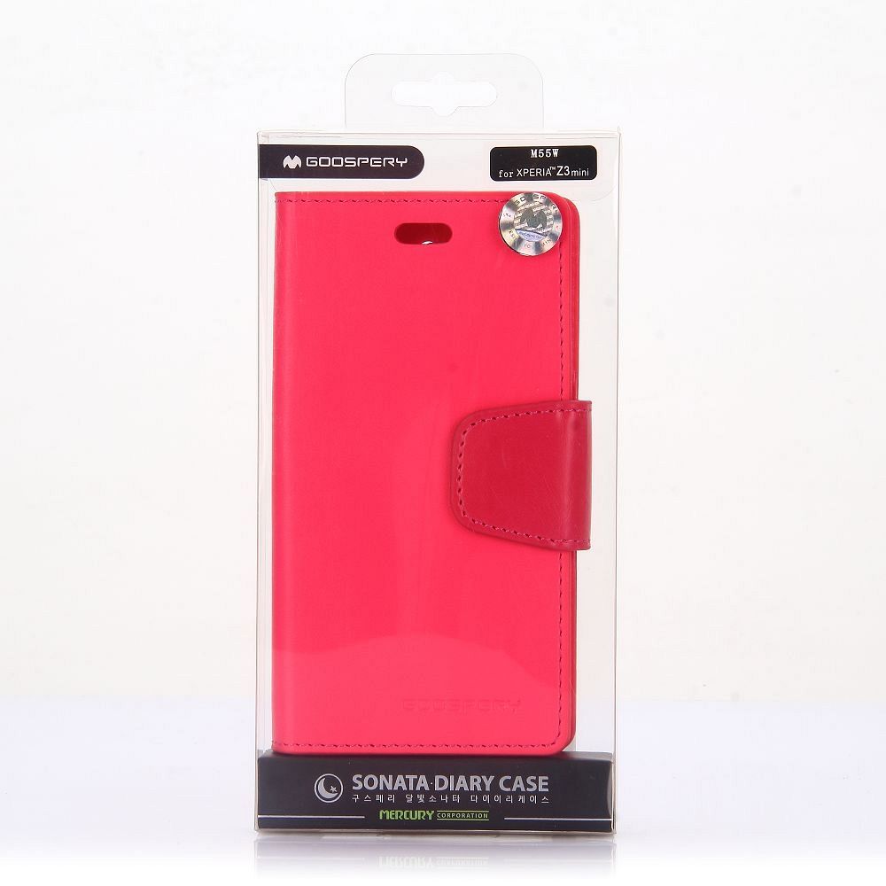 Preklopni ovitek (roza) za Sony Xperia Z3 Compact