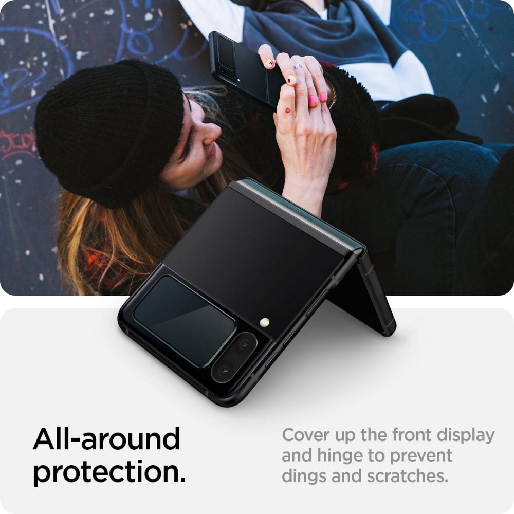 Temperirano zaštitno staklo Spigen (Glastr EZ Fit) za Samsung Galaxy Z Flip 4