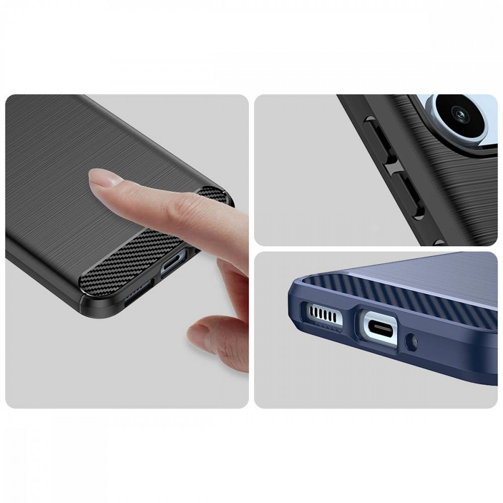 Ovitek Carbon Fiber (black) za Samsung Galaxy A54 