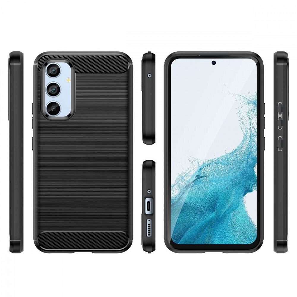 Ovitek Carbon Fiber (black) za Samsung Galaxy A54 