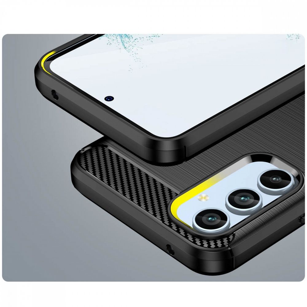 Ovitek Carbon Fiber (black) za Samsung Galaxy A54 