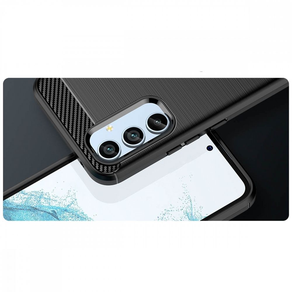 Ovitek Carbon Fiber (black) za Samsung Galaxy A54 