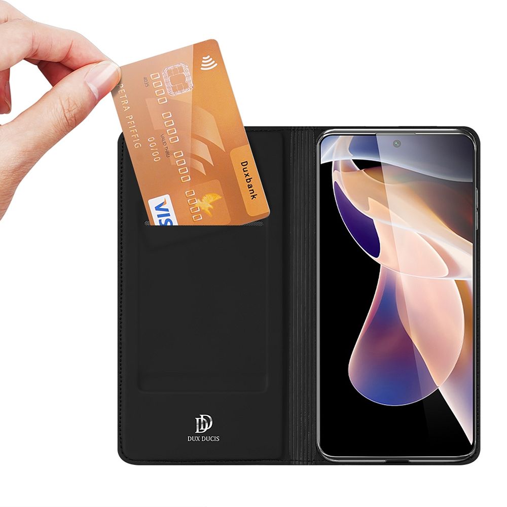 Preklopni ovitek Premium Dux Ducis Skin Pro (black) za Xiaomi Redmi Note 11 Pro