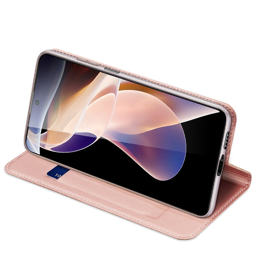 Xiaomi Redmi Note 11 Pro Premium Dux Ducis Skin Pro (rose gold) flip tok