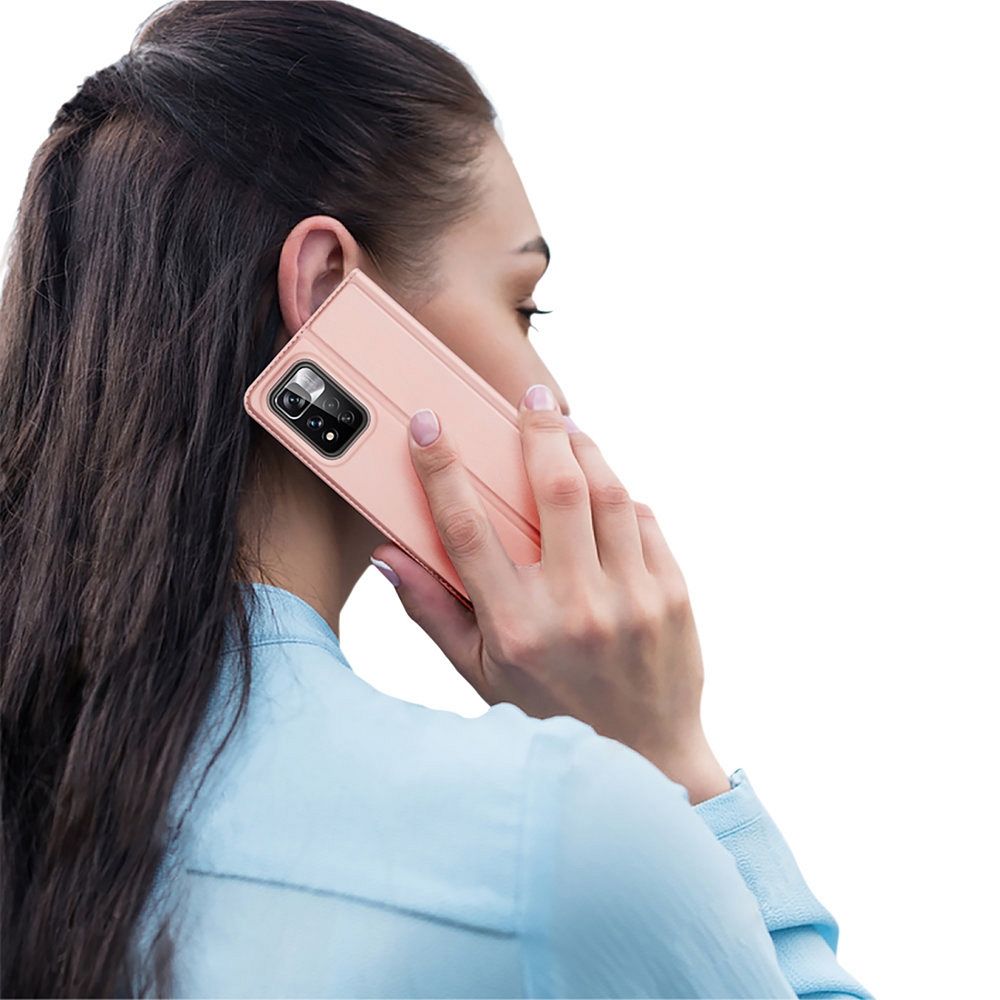 Xiaomi Redmi Note 11 Pro Premium Dux Ducis Skin Pro (rose gold) flip tok