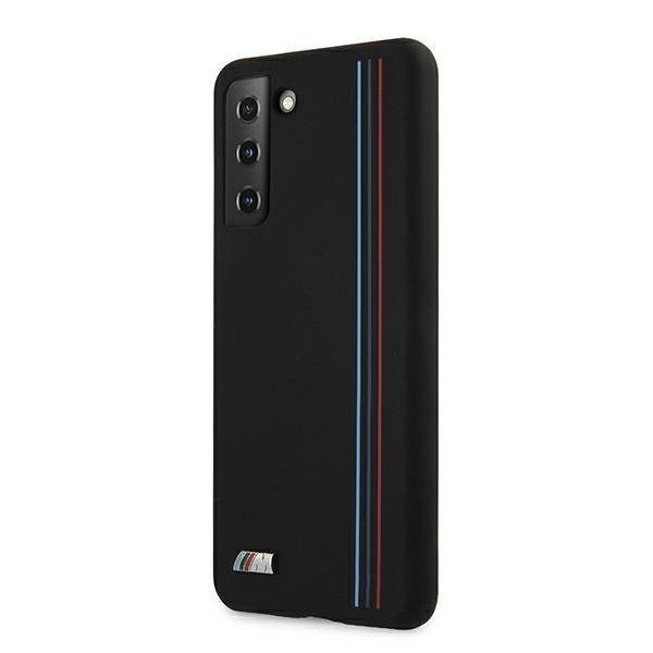 Originalen ovitek BMW (black) Stripes M collection za Samsung Galaxy S21 Plus