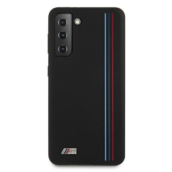 Originalna maska BMW (black) Stripes M collection za Samsung Galaxy S21 Plus