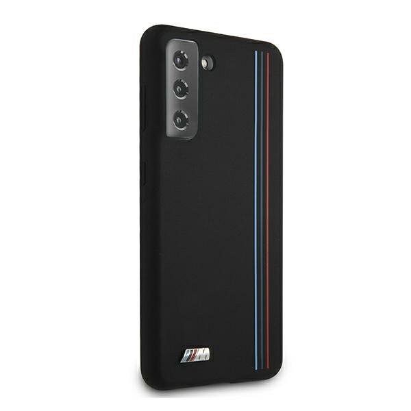 Originalen ovitek BMW (black) Stripes M collection za Samsung Galaxy S21 Plus