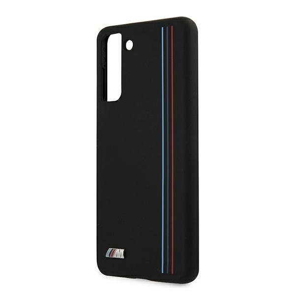 Originalen ovitek BMW (black) Stripes M collection za Samsung Galaxy S21 Plus