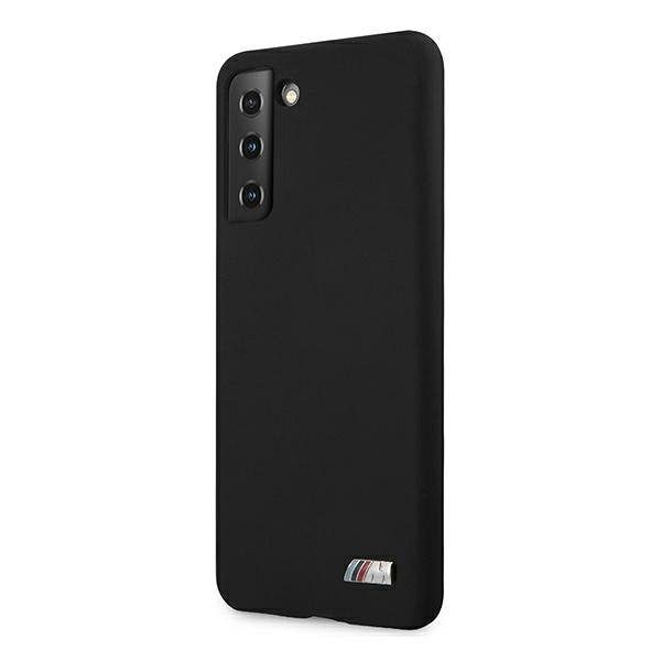 Originalen ovitek BMW (black) Silicone M collection za Samsung Galaxy S21