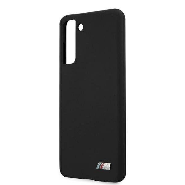 Originalen ovitek BMW (black) Silicone M collection za Samsung Galaxy S21