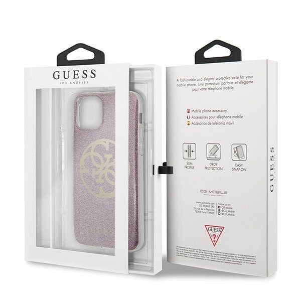 Originalen ovitek GUESS (pink) za iPhone 11 Pro Max