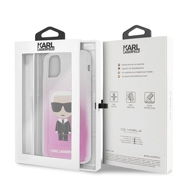 Original ovitek Karl Lagerfeld (pink) za iPhone 11 Pro Max
