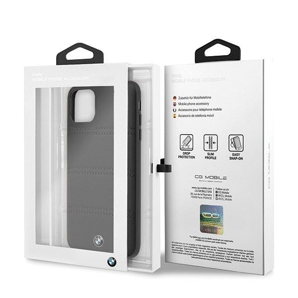Originalna maska BMW (black) horizontal lines za iPhone 11 Pro Max