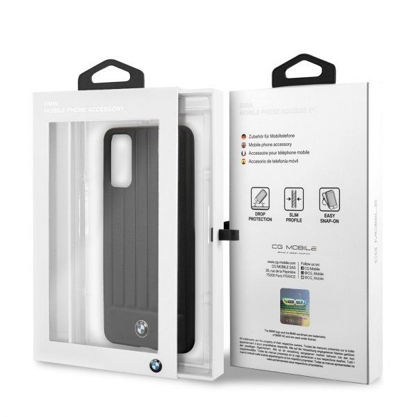Originalen ovitek BMW (black) BMW za Samsung Galaxy S20