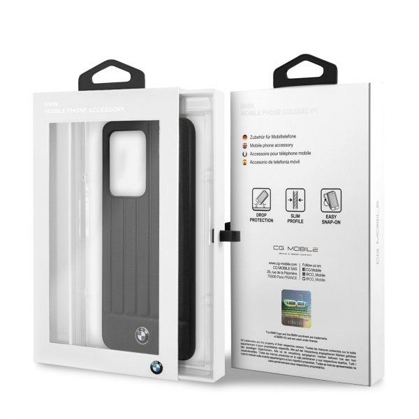 Originalen ovitek BMW (black) Verticale lines za Samsung Galaxy S20 Ultra