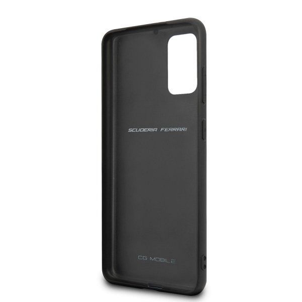 Originalen ovitek FERRARI (black) Heritage za Samsung Galaxy S20 Plus