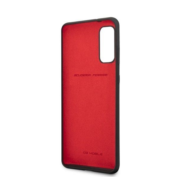 Originalen ovitek FERRARI (black) Icone za Samsung Galaxy S20