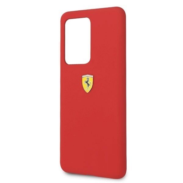 Originalen ovitek FERRARI (red) Silicone type za Samsung Galaxy S20 Ultra