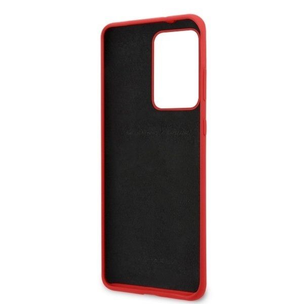 Originalen ovitek FERRARI (red) Silicone type za Samsung Galaxy S20 Ultra