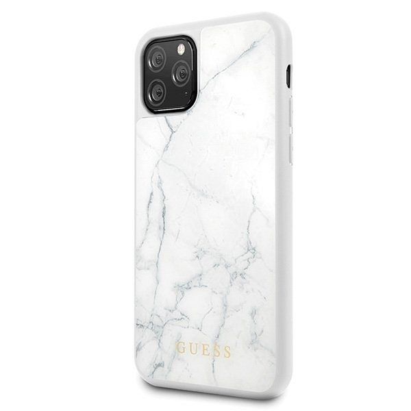 Originalen ovitek Guess (White marble) za iPhone 11 Pro