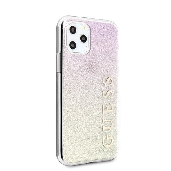 iPhone 11 Pro GUESS (gold&pink) tok