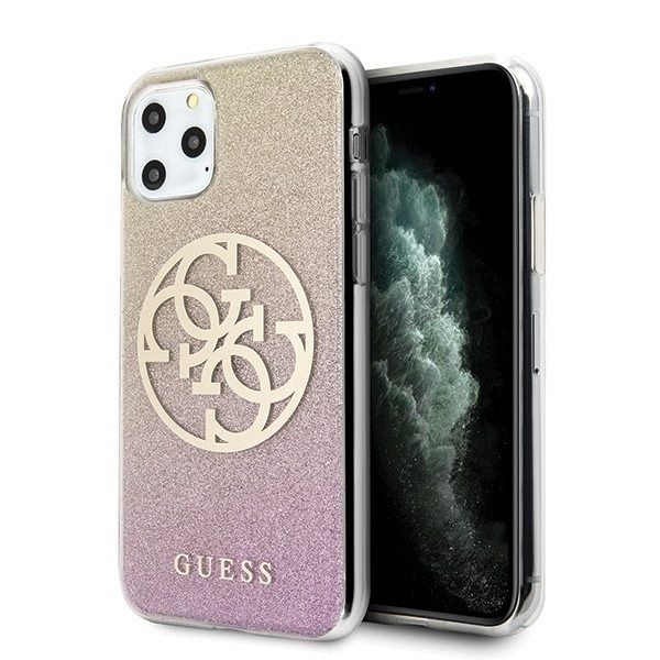 Originalen ovitek GUESS (pink&gold) za iPhone 11 Pro