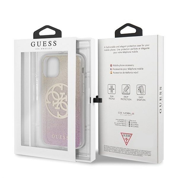 Originalen ovitek GUESS (pink&gold) za iPhone 11 Pro