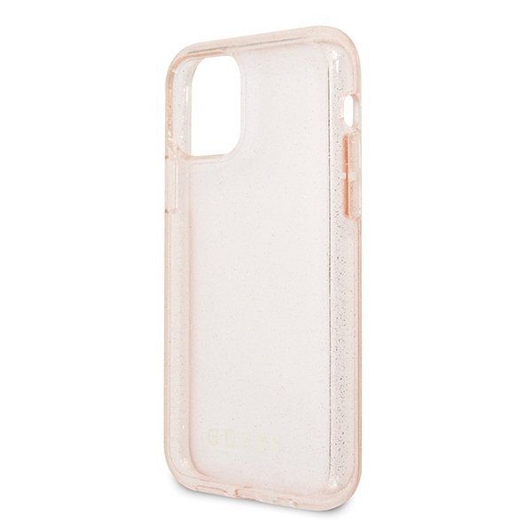 Ovitek GUESS (pink sparkle) za iPhone 11 Pro Max
