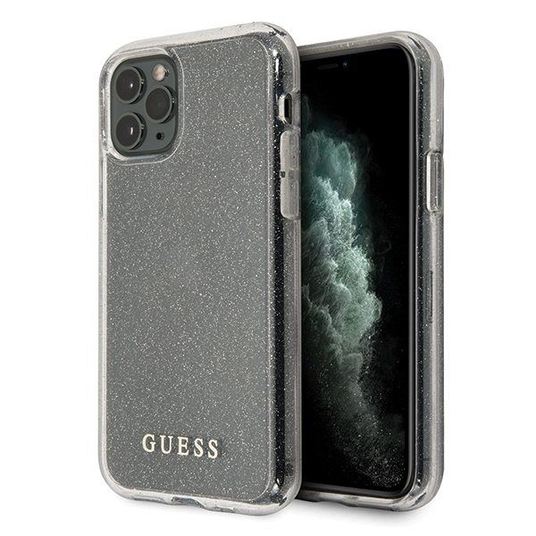 Maska GUESS (transparent sparkle) za iPhone 11 ProMax