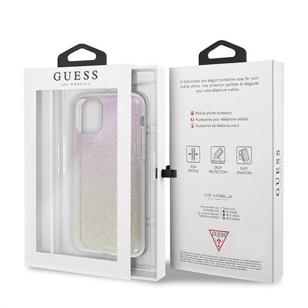 Originalen ovitek GUESS (rose & gold) za iPhone 11 ProMax