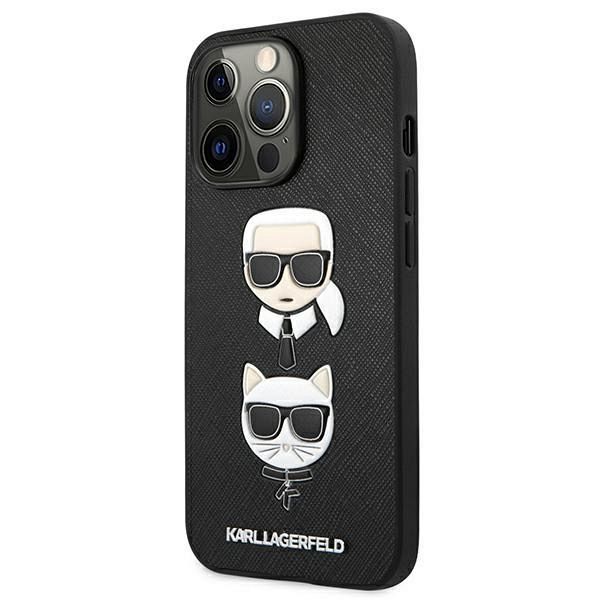 Originalen ovitek Karl Lagerfeld  (black) za  iPhone 13 Pro 