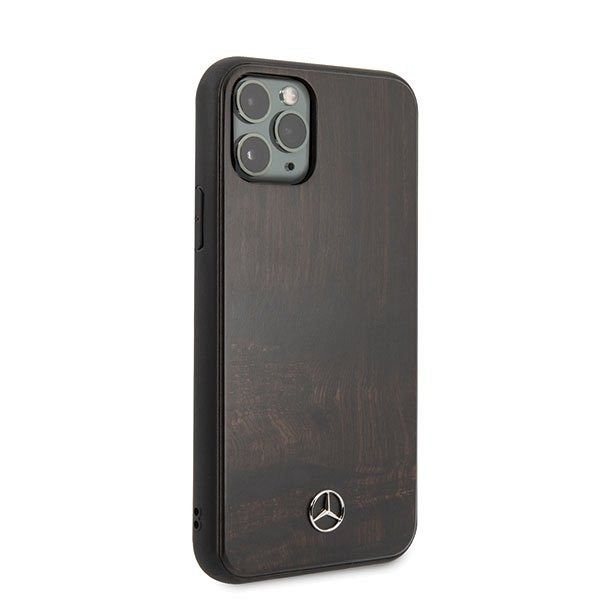 iPhone 11 Pro Max MERCEDES (dark brown) Wood line tok