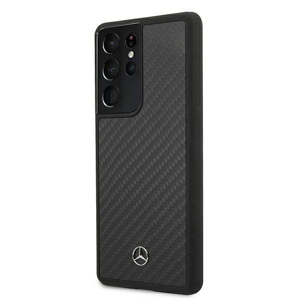Originalen ovitek MERCEDES (black) Dynamic Line za Samsung Galaxy S21 Ultra