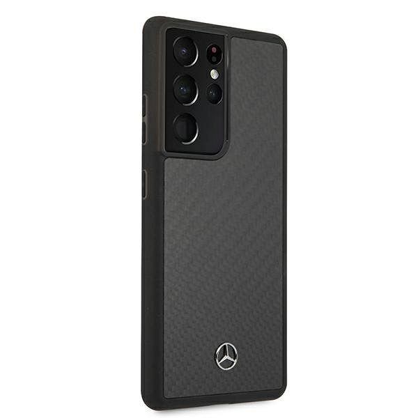 Originalen ovitek MERCEDES (black) Dynamic Line za Samsung Galaxy S21 Ultra