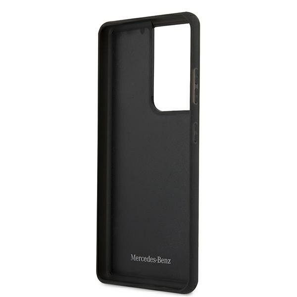 Originalen ovitek MERCEDES (black) Dynamic Line za Samsung Galaxy S21 Ultra