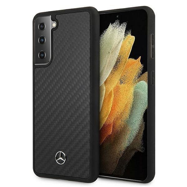 Originalen ovitek MERCEDES (black) Dynamic Line za Samsung Galaxy S21 Plus