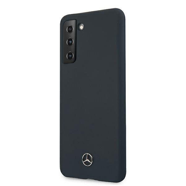 Originalen ovitek MERCEDES (dark blue) Silicone za Samsung Galaxy S21 Plus