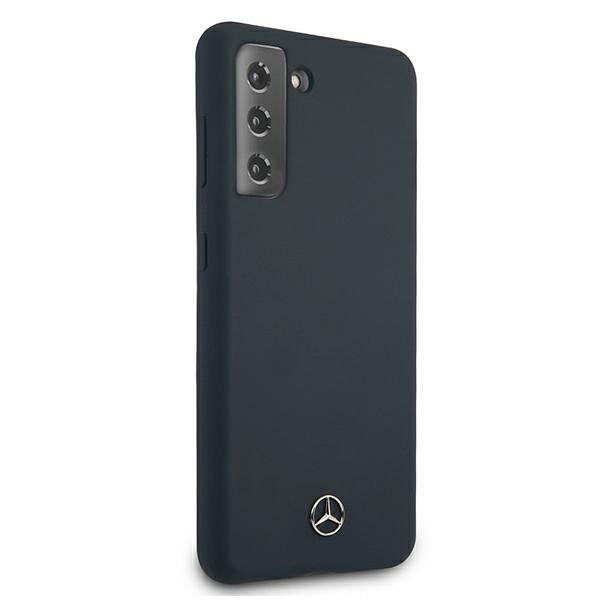 Originalen ovitek MERCEDES (dark blue) Silicone za Samsung Galaxy S21 Plus
