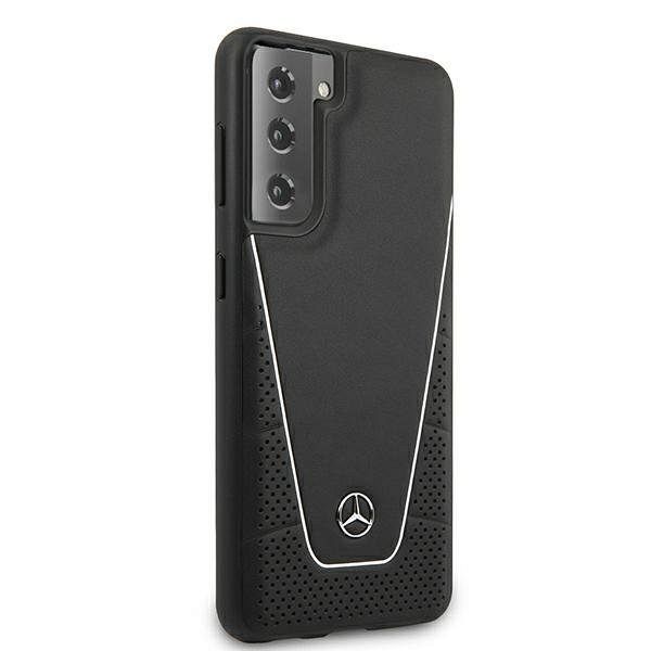 Originalen ovitek MERCEDES (black) Dynamic Line za Samsung Galaxy S21