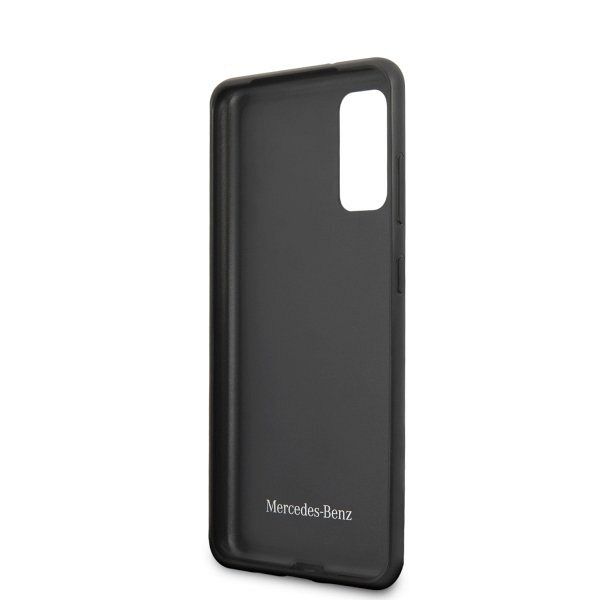 Originalen ovitek MERCEDES (light brown) Wood Lines za Samsung Galaxy S20