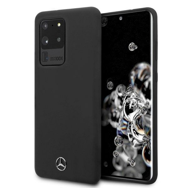 Originalen ovitek MERCEDES (black) Silicone za Samsung Galaxy S20 Ultra