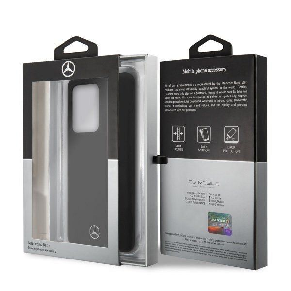 Originalen ovitek MERCEDES (black) Silicone za Samsung Galaxy S20 Ultra
